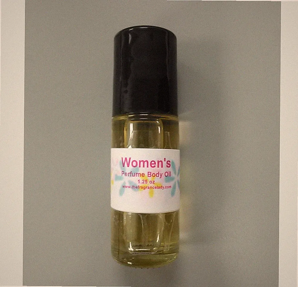 1.25 Oz Lilac Perfume Body Oil Fragrance Roll On Bottle Large