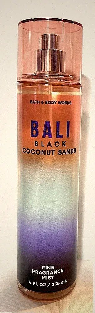 1 Bath & Body BALI BLACK COCONUT SANDS Fine Fragrance Mist Spray 8 oz Original