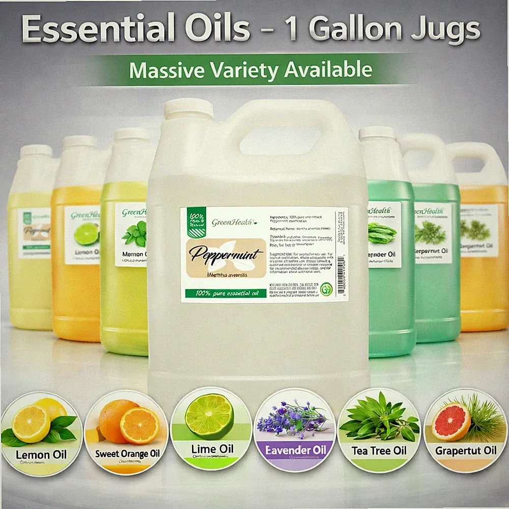 1 Gallon Essential Oil Bulk - 100% Pure Uncut - Pick Your Scent 128 fl oz