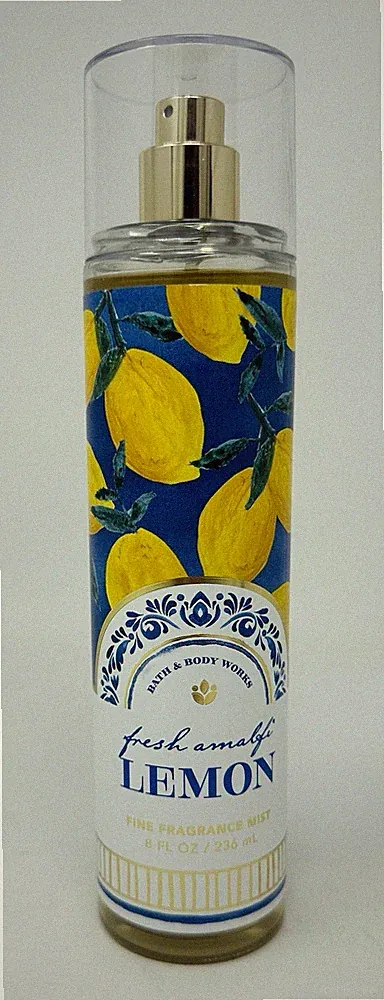 1 NEW BATH & BODY WORKS FRESH AMALFI LEMON FINE FRAGRANCE MIST SPRAY LARGE 8 OZ