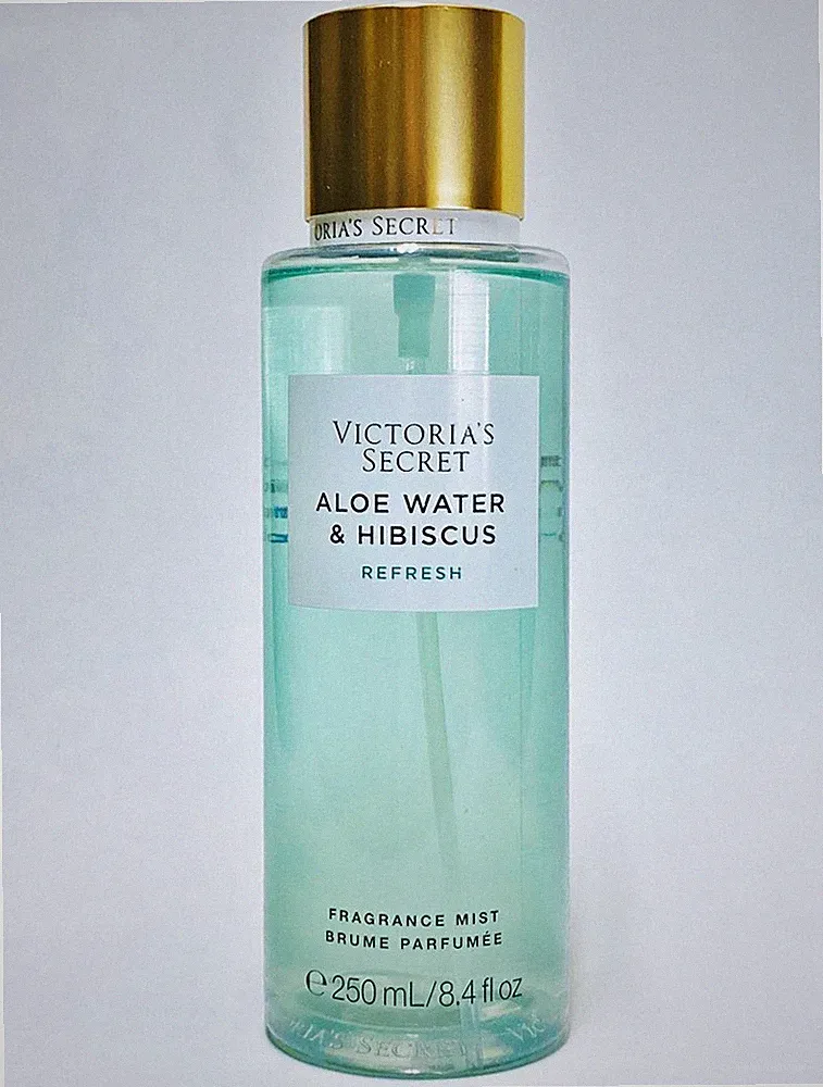 1 Victoria's Secret ALOE WATER HIBISCUS Fragrance Mist Body Spray Perfume 8.4