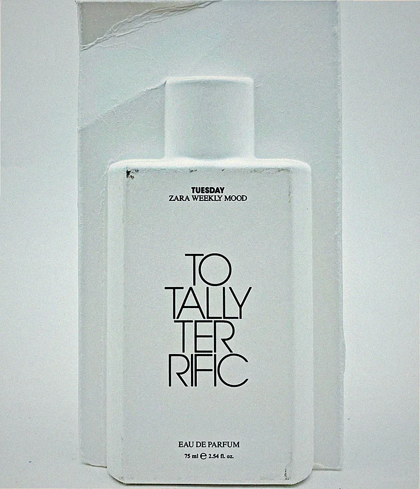 1 ZARA Eau De Parfum TOTALLY TERRIFIC Women Perfume Spray 2.54 OZ / 75 ML