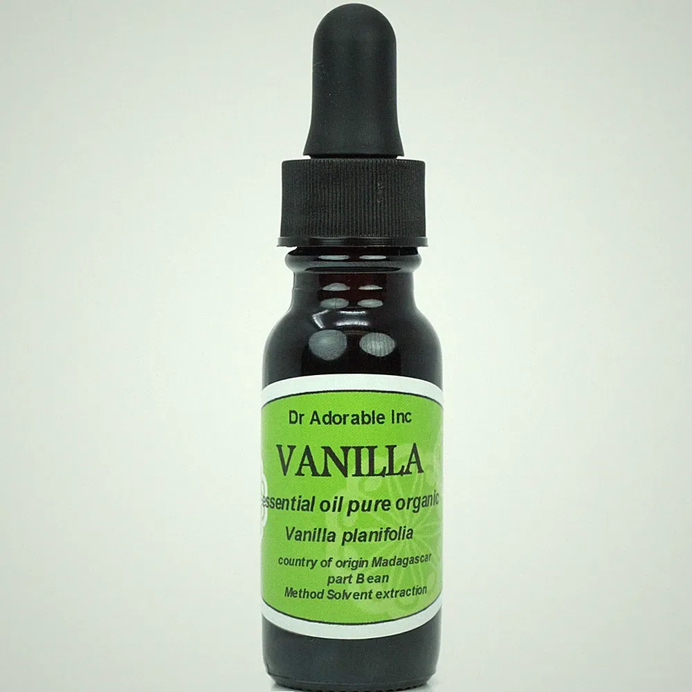 100% PURE UNCUT ORGANIC VANILLA ABSOLUTE ESSENTIAL OIL AROMATHERAPY