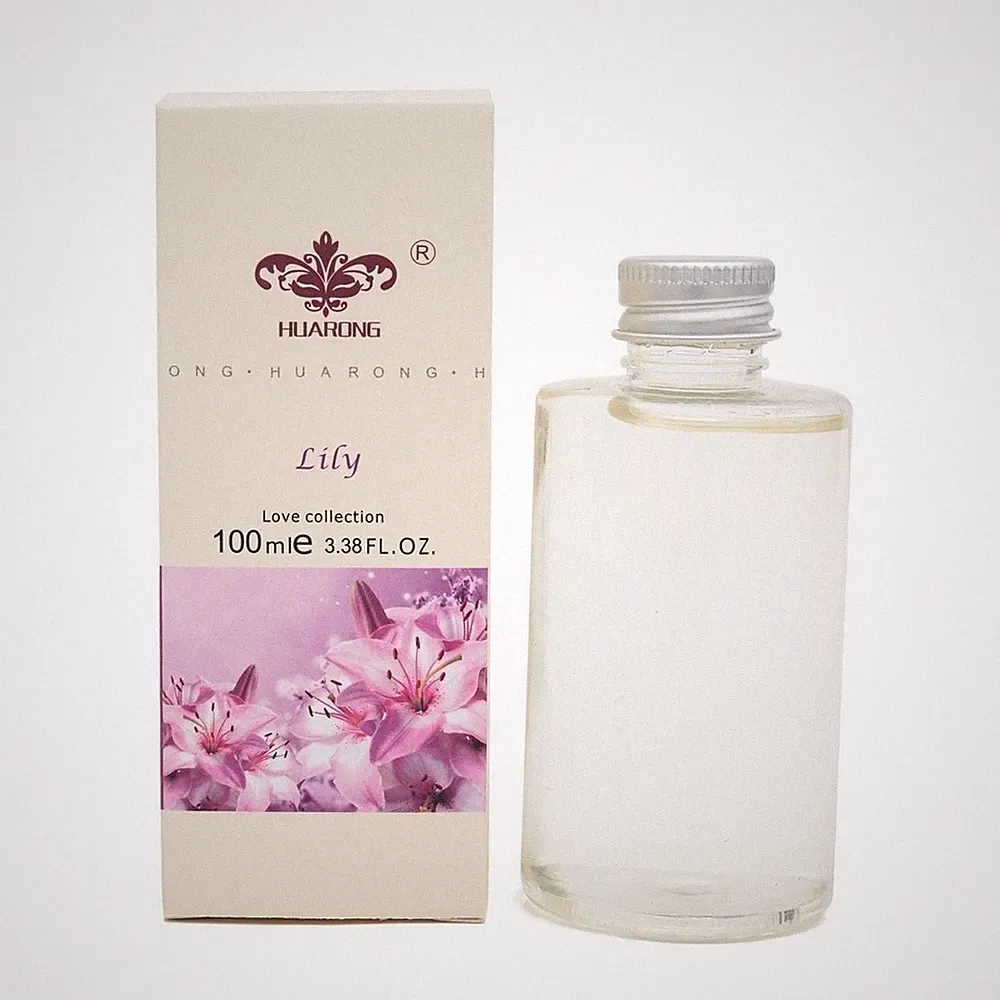 100ml Fragrance Oil Aromatic Perfume Oil Individual Bottle (Lily)