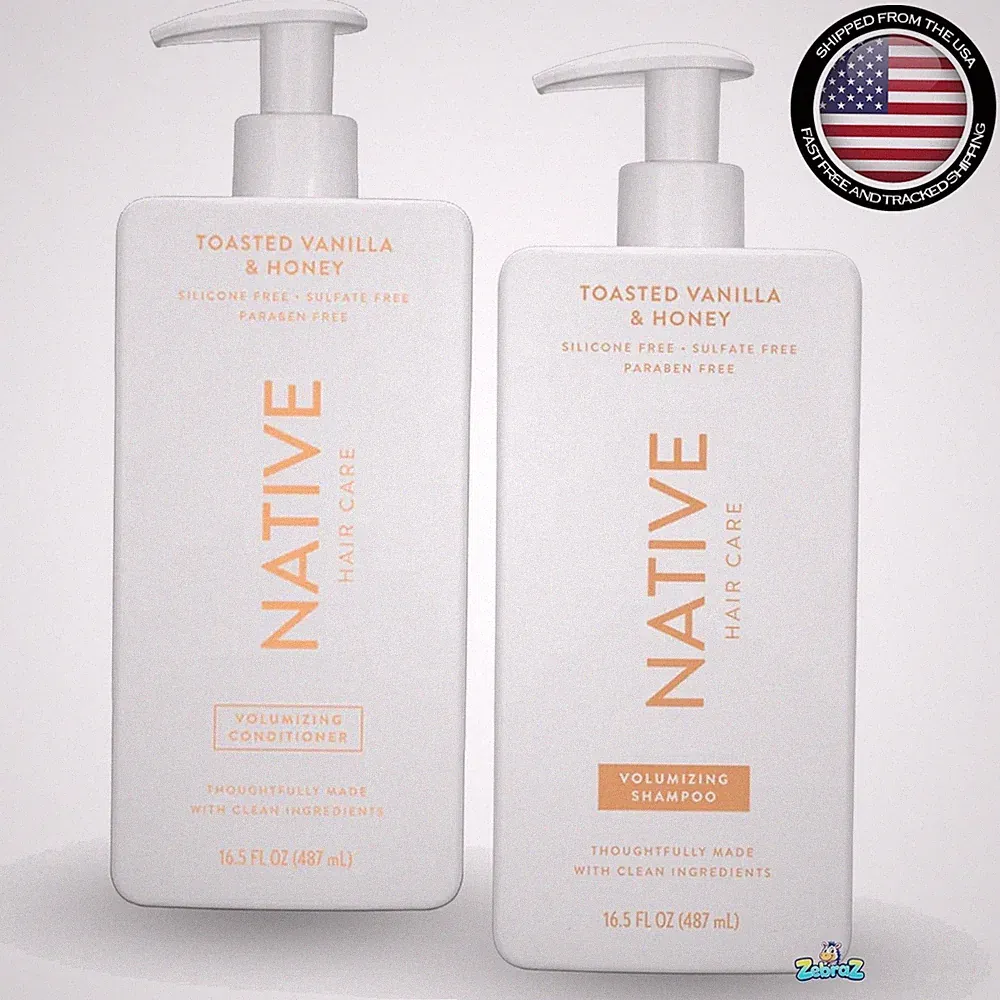 16.5 oz Sulfate-Free Volumizing Conditioner - Inviting Honey & Vanilla Scent
