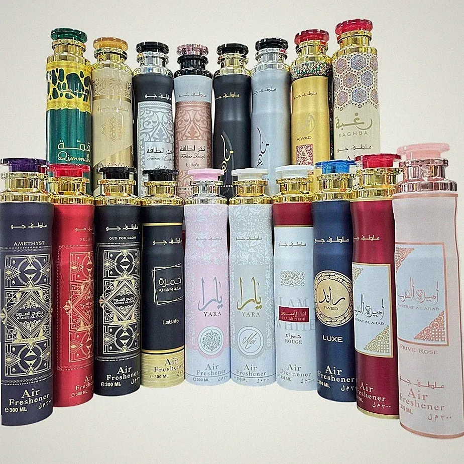 18 SCENTS Lattafa Air Fresheners Collection Perfume Room Sprays