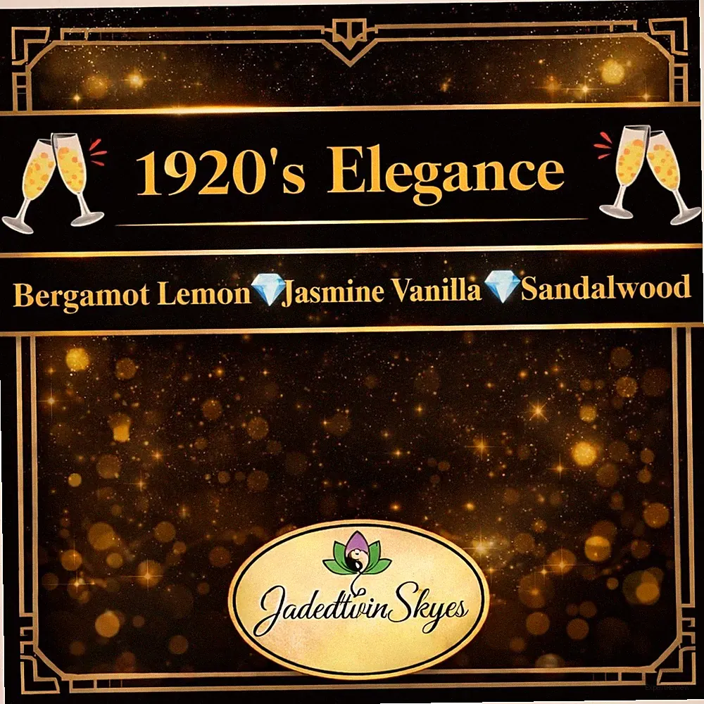 1920's Elegance - A Luxury Oil Fragrance .34 FL oz Rollerball Perfume