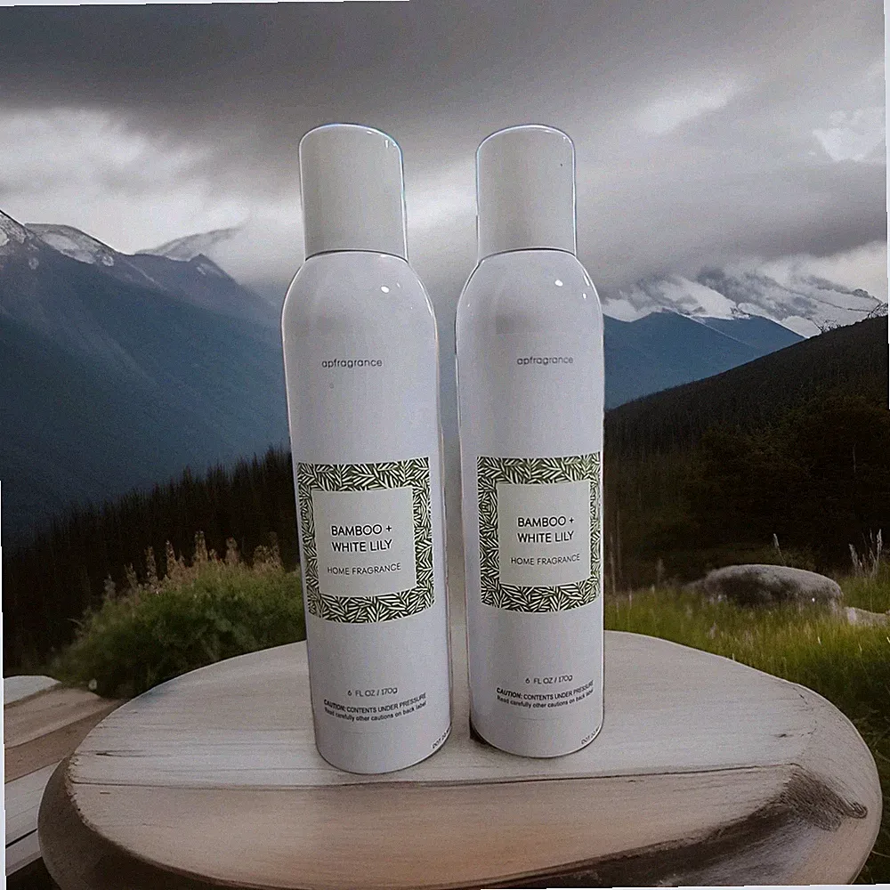 2 AP Fragrance BAMBOO & WHITE LILY Room Fragrance Spray Mist Perfume 6 oz EACH