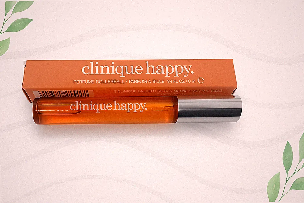 2 PACK Clinique Happy Perfume Travel Spray Set 0.34oz Each Purse Size Minis NEW