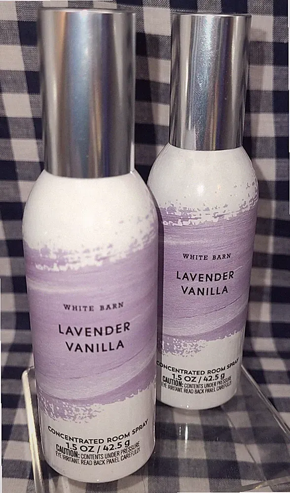 2-Pack NEW Lavender Vanilla Concentrated Room Spray Bath & Body Works