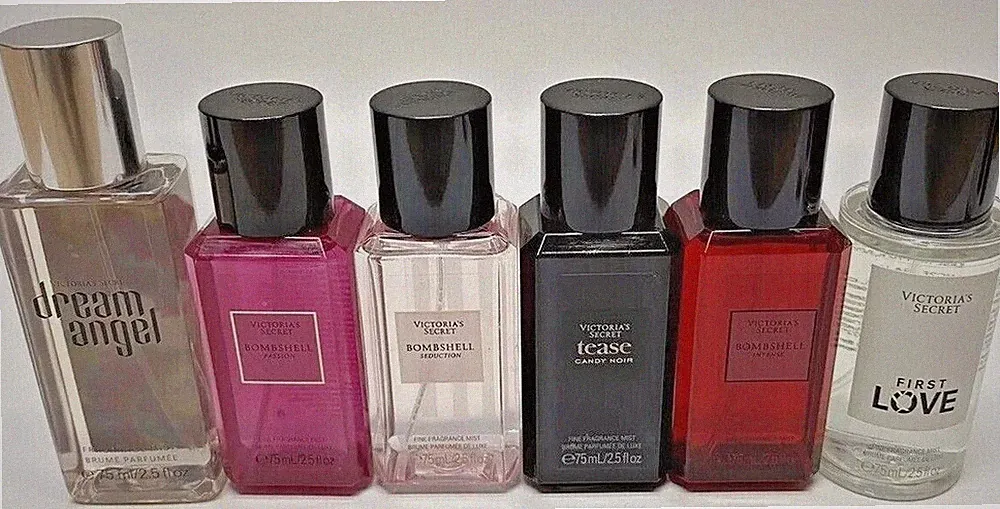 2 Pack Victoria’s Secret Fine Fragrance Mist Spray 2.5Oz/75ml Brume Parfumée