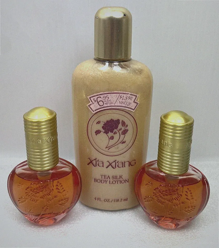 (2) Revlon XIA XIANG Cologne Spray 0.5 fl oz+ Body Lotion **VINTAGE, SOLD AS-IS
