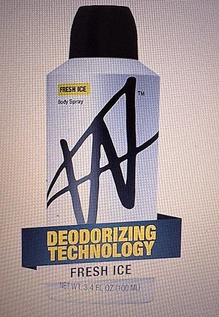 2 W By Jake Paul Body Spray for Men, Odor Blocking, Body Deodorant Fresh Ice