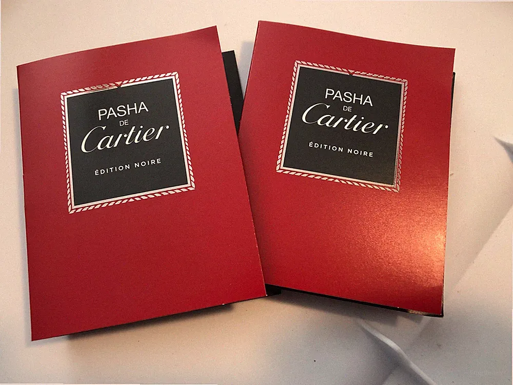 2 X Pasha De Cartier Parfum Womens Perfume Sample Travel Spray 0.05 oz BNIB