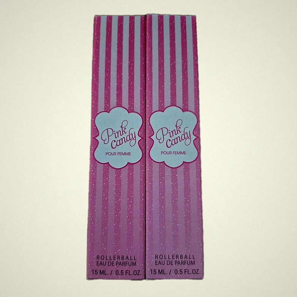 2x PINK CANDY EDP 15ml/0.5 fl.oz ~Rollerball (Pocket Perfume)