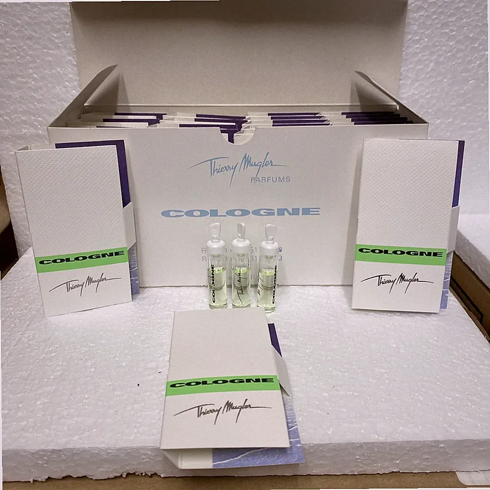 ( 3 ) Cologne Eau De Toilette by Thierry Mugler 0.07 fl oz 2ml Non Spray Vial