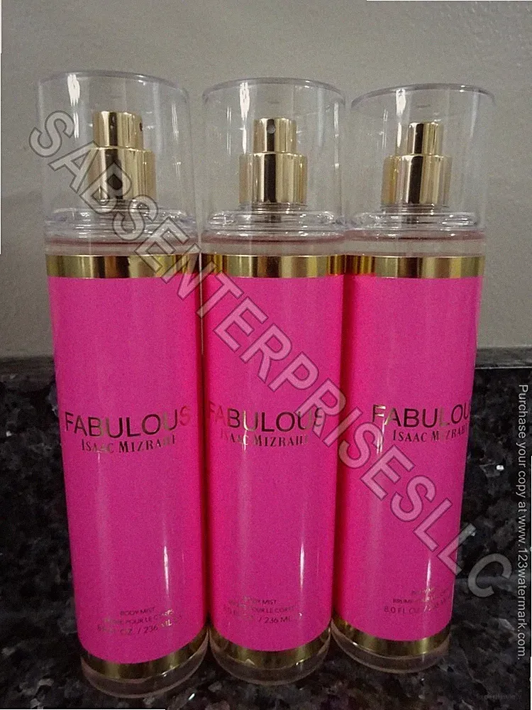 3 Isaac Mizrahi FABULOUS Women's Fragrance Perfume Body Mist Spray 8.0 FL oz