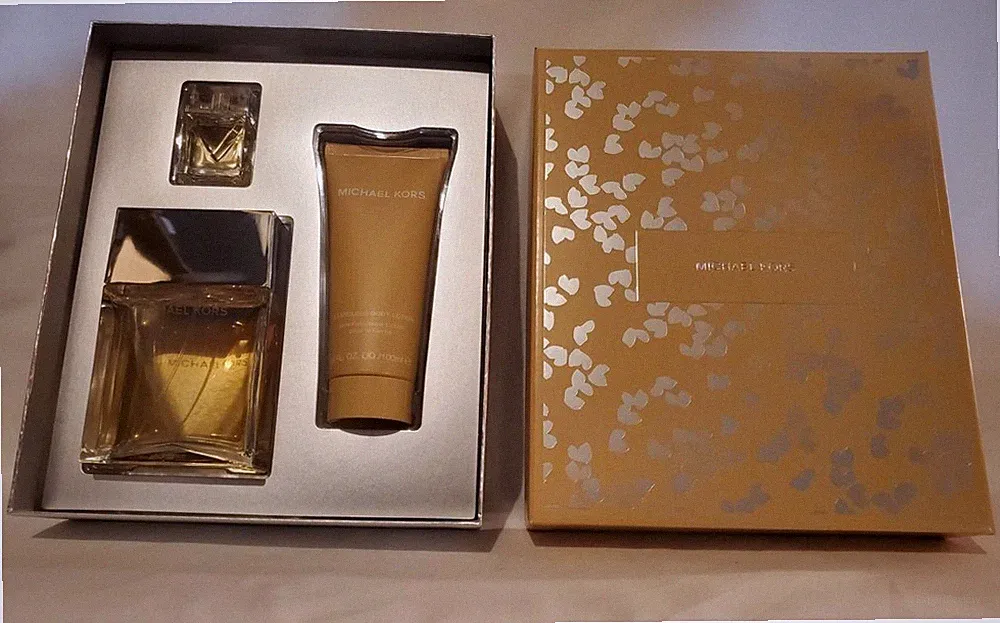 3 pcs Set MICHAEL KORS EDP PERFUME HUGE 3.4oz 100ml + B/L + RARE *FREE SHIPPING*