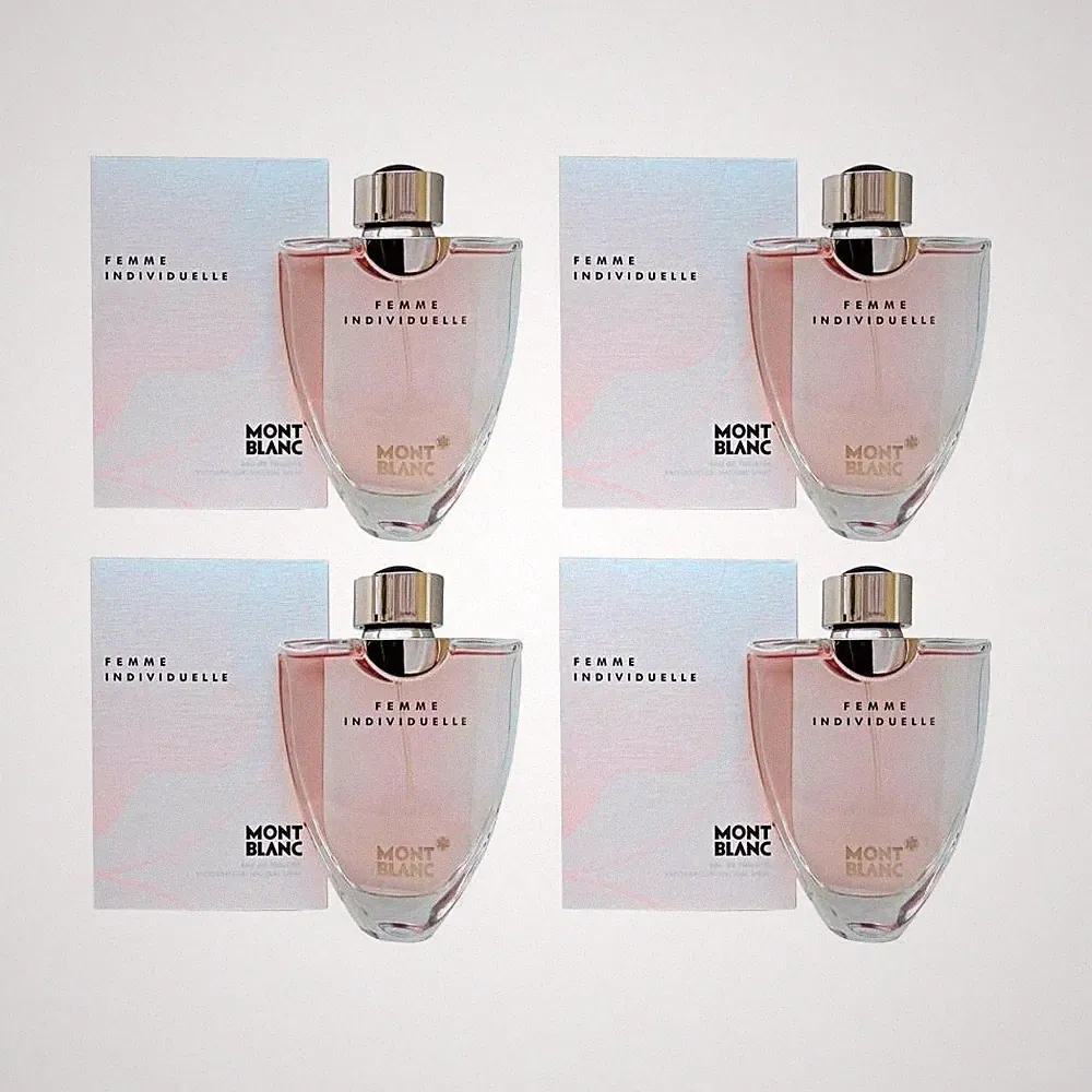 4-Pack Mont Blanc Femme Individuelle Perfume for Women Eau De Toilette Spray 2.5