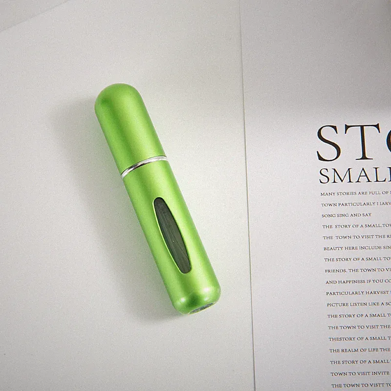 (5ml) Mini Refillable Travel Portable Perfume Atomizer Bottle Spray Pump Case