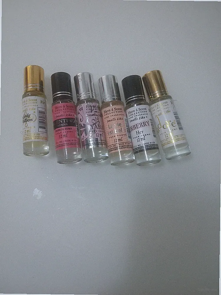 6 Women's Perfume 12 ml Each Made in USA New $15.99