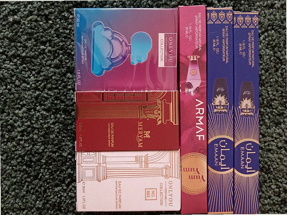 6pk Assorted Parfum.