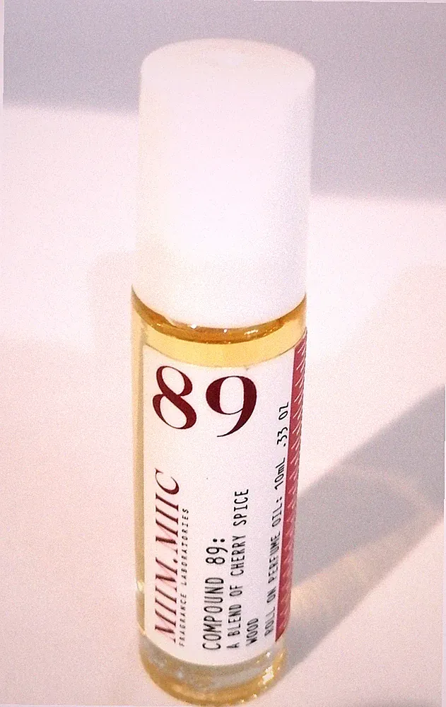 89 CHERRY SPICE WOOD Perfume Oil Rollerball by MIIM. MIIC 0.33oz, 10ml