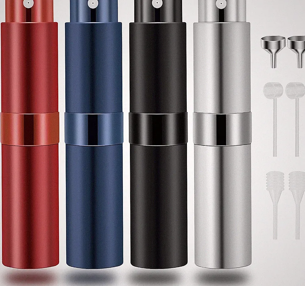 8Ml Travel Perfume Atomizer Bottles Refillable, Mini Fragrance Bottles for Perfu