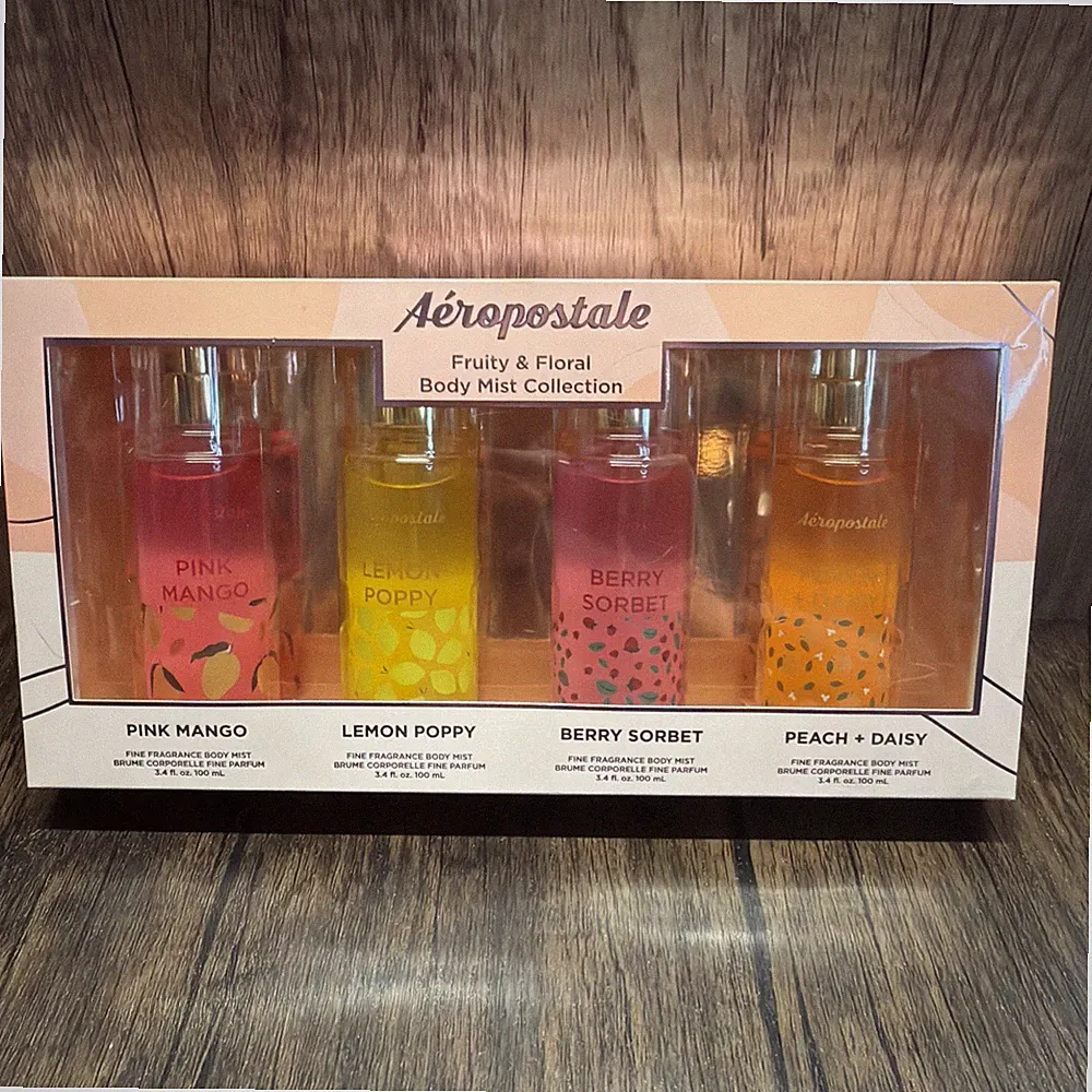 Aeropostale Fruity Floral Women’s Perfume Body Mist 3.4oz Spray Gift Set