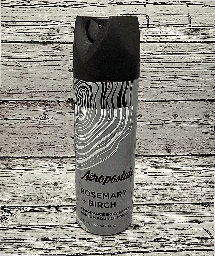 Aeropostale Rosemary + Birch Fragrance Body Spray 5oz NEW