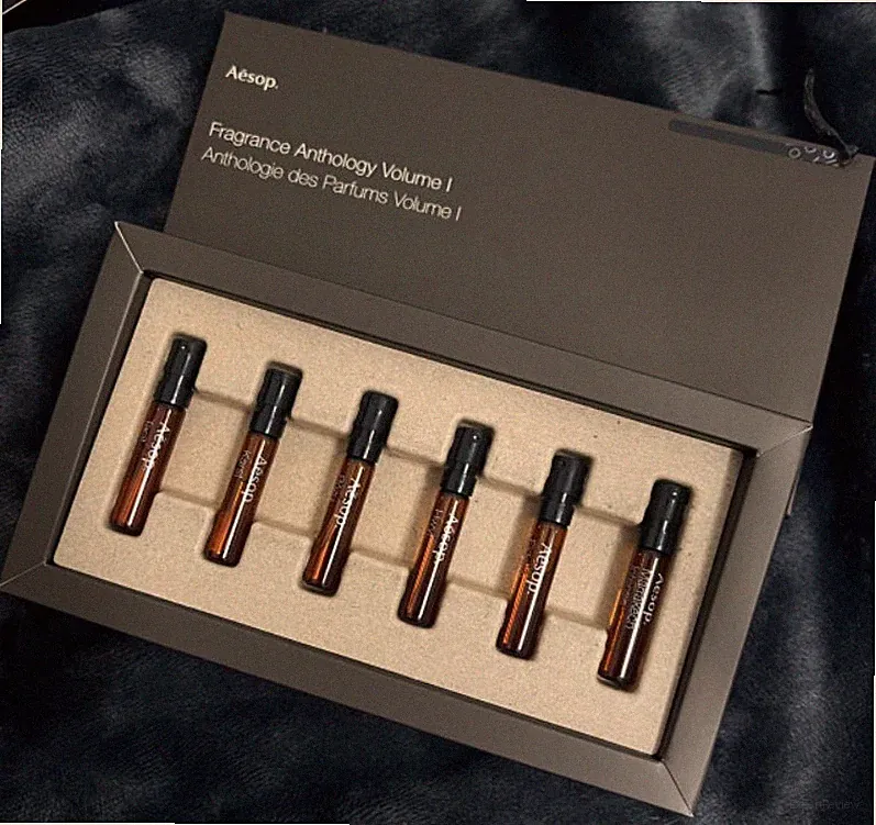 Aesop Fragrance Anthology Volume I Discovery Set | 6 Mini Eau de Parfum