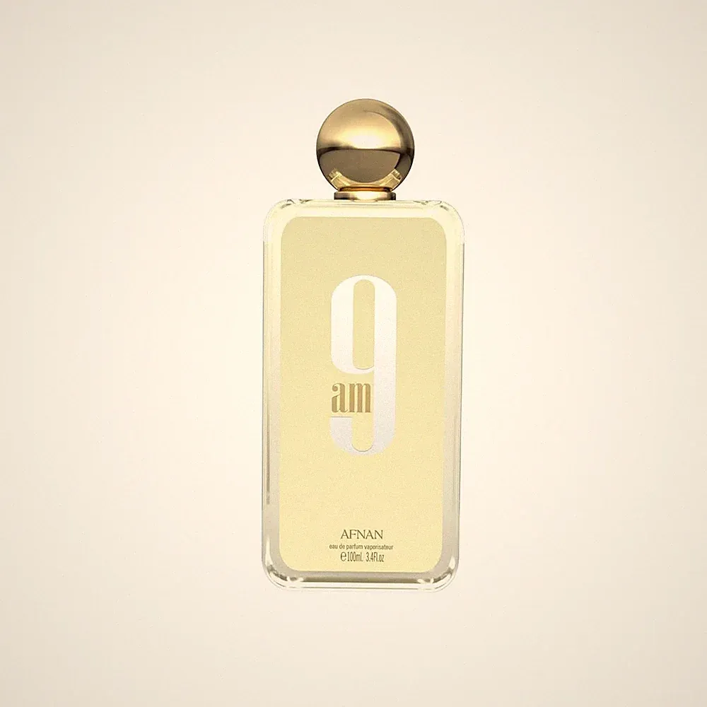Afnan 9AM EDP Spray Unisex, 3.4 oz Long Lasting Perfume for Men and Women