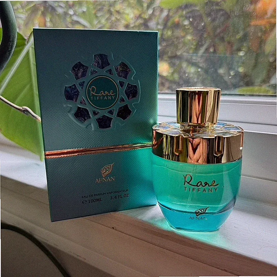 Afnan Ladies EDP Spray 3.4 oz fragrance in an open box