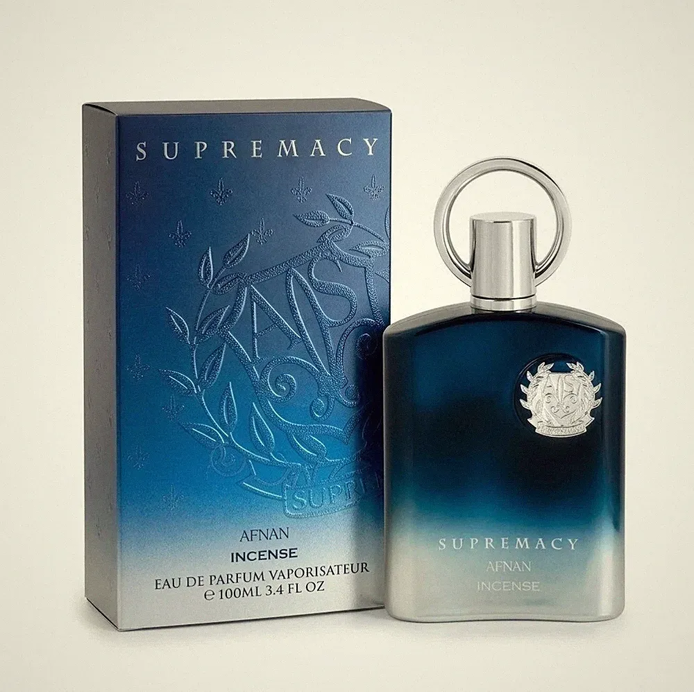 AFNAN SUPREMACY INCENSE EAU DE PARFUM SPRAY FOR MEN 3.4 Oz / 100 ml BRAND NEW!!!
