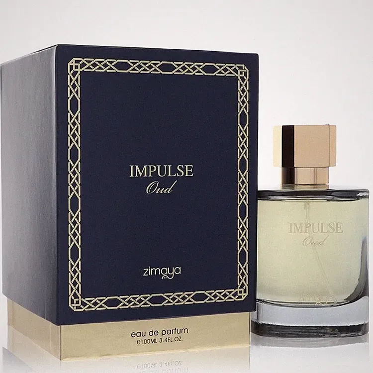 Afnan Zimaya Impulse Oud by Afnan Eau De Toilette Spray (Unisex) 3.4 oz