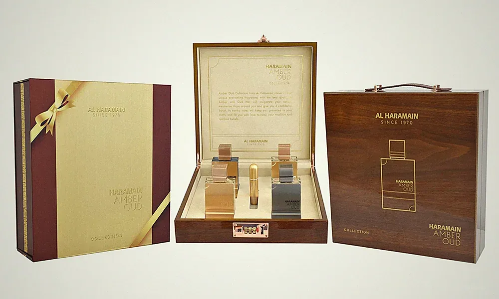 Al Haramain Amber Oud Collection 4x60ml EDP Spray - Unisex Cologne/Perfume Gift