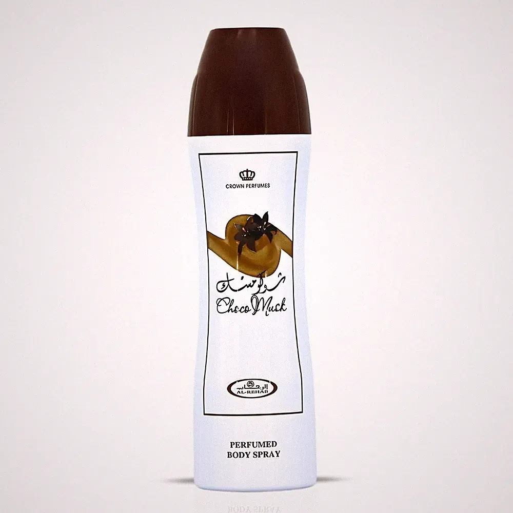Al Rehab Choco Musk Perfumed Body Spray 6.7 Fl Oz (200 mL)
