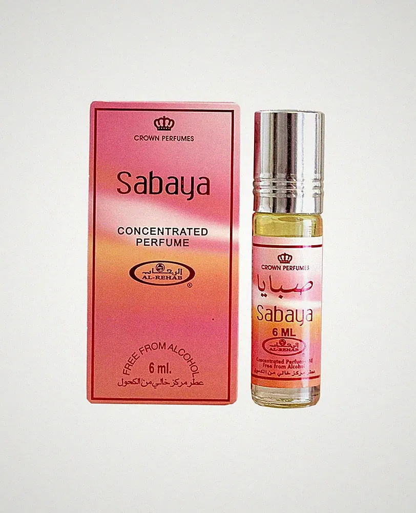 Al Rehab Sabaya Concentrated Perfume Rollerball for Unisex, 0.2 Ounce