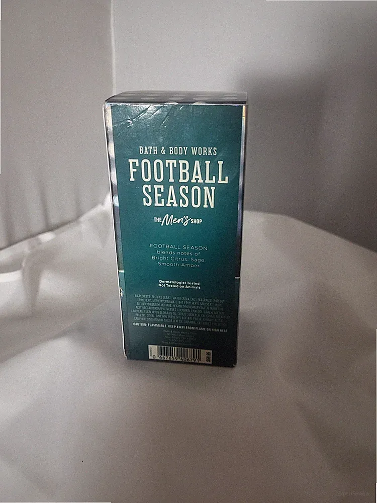 ALL NEW Men's Shop FOOTBALL SEASON Cologne 3.4 oz Bath & Body Works SHIPS FREE!