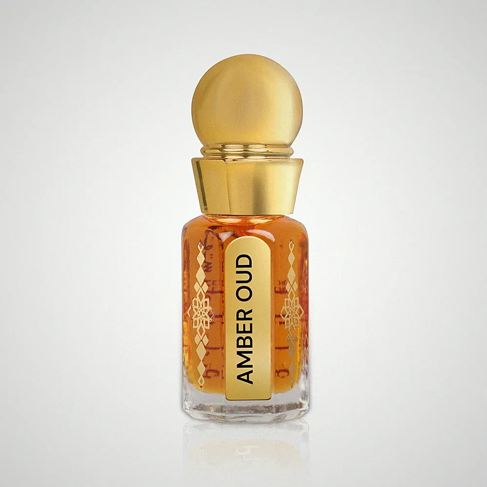 Amber Oud Attar | Rich Oriental Perfume Oil | Warm Woody Unisex Fragrance