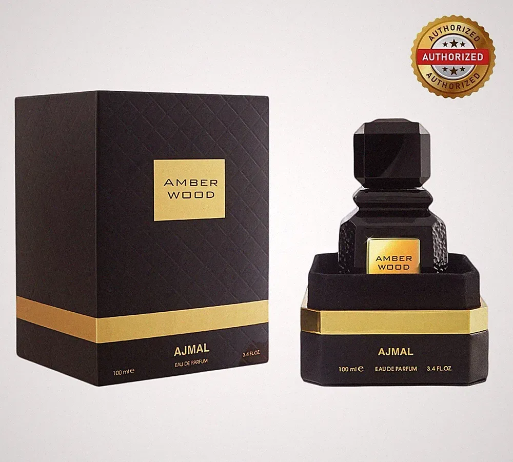 Amber Wood EDP Perfume By Ajmal 3.4oz🥇Super Rich Award Winning Fine Fragrance🥇