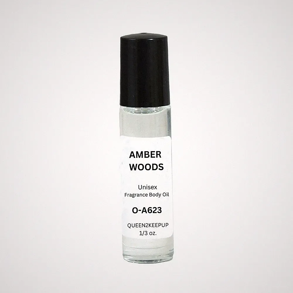 Amber Woods (Unisex) Body Oil 10 ml Fragrance Similar 1/3 oz Roll-On Scent