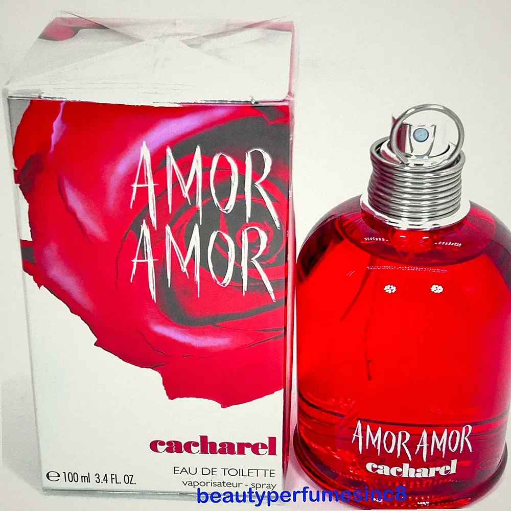 AMOR AMOR Cacharel For Women Eau de Toilette 3.4 Oz /100ml Brand New