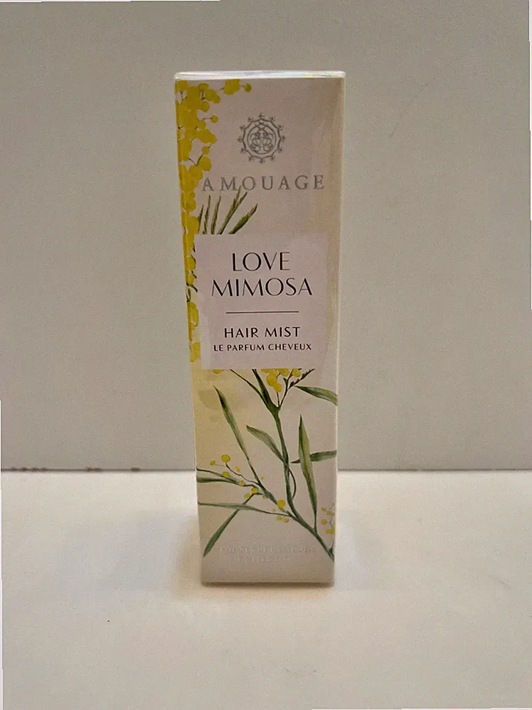 Amouage Love Mimosa 1.7 oz / 50 ml Perfumed Hair Mist New in Box & Sealed