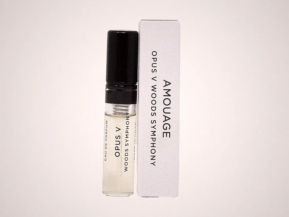 AMOUAGE OPUS V WOODS SYMPHONY EDP 2.0ml .06fl oz x 1 COLOGNE PERFUME SAMPLE