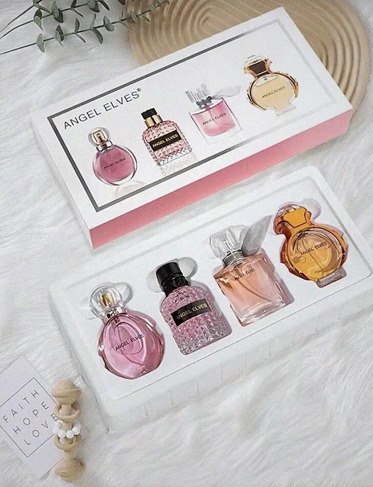 ANGEL ELVES Perfume Gift Set Spray - Jasmine Orange Vanilla Rose Sandalwood
