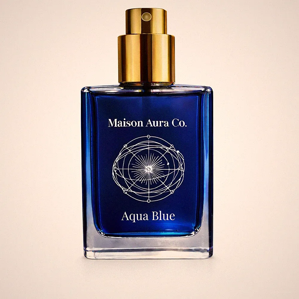Aqua Blue Extrait De Parfum Inspired By Coach Blue Mens Fragrance Spray
