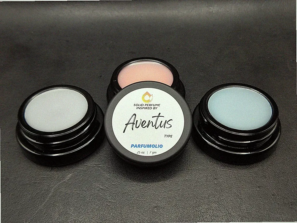 AVENTUS type Solid Perfume Replica - Fragrance Body Oils - 7gm - Mens