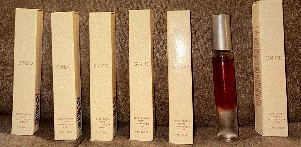 Avon Candid Rollerball Perfume Eau de Cologne Rollette 9 ml/0.3 fl oz. Lot /6