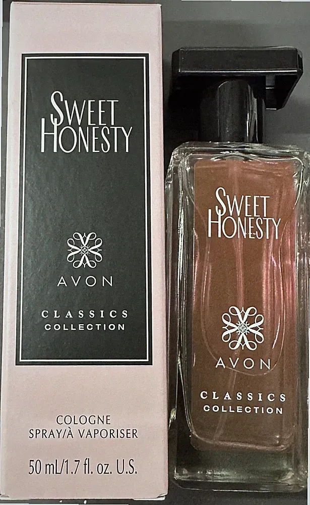 Avon Classic SWEET HONESTY Cologne Spray Perfume 1.7oz/FREE TRAVEL SPRAY